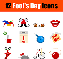 Image showing Fool\'s Day Icon Set