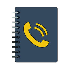 Image showing Phone Book Icon