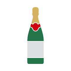 Image showing Party Champagne And Glass Icon