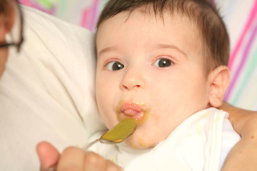 Image showing baby lunch