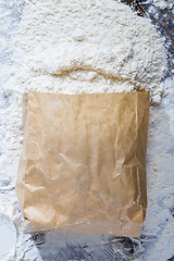 Image showing paper bag of flour