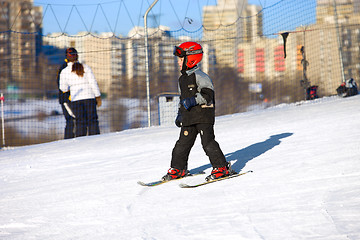 Image showing Fun high speed sledding 6