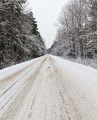 Image showing winter road