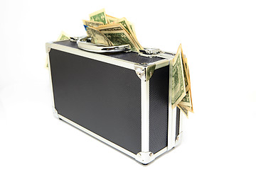 Image showing case of dollars