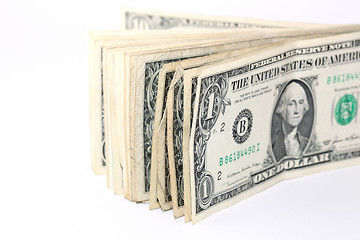 Image showing used dollars