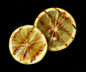 Image showing grilled lemon slices