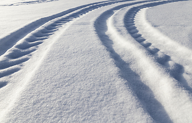 Image showing winter road