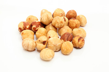 Image showing hazelnuts