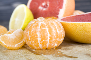 Image showing different citrus fruits