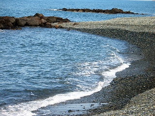 Image showing At the sea shore. Cyprus