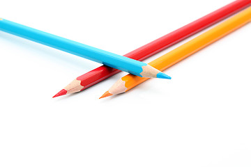 Image showing three pencils