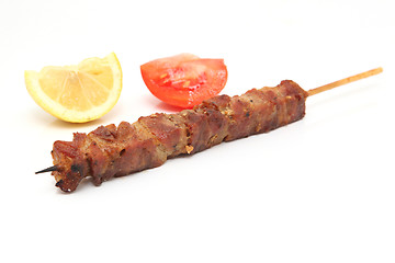 Image showing kebap on stick