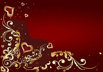 Image showing Valentines background 