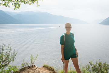 Image showing Teletskoye lake in Altai mountains