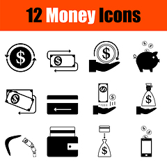 Image showing Money Icon Set