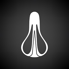 Image showing Bike Seat Icon Top View