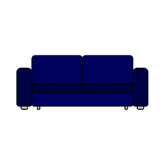 Image showing Cinema Sofa Icon