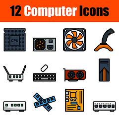 Image showing Computer Icon Set