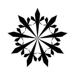 Image showing Snowflake Icon