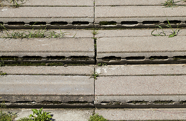 Image showing improvised stairs