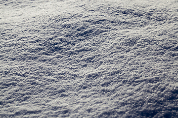 Image showing surface of the snow