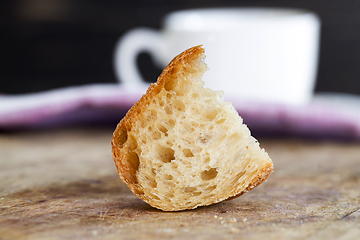 Image showing light baguette of rye flour