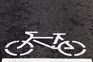 Image showing drawn Bicycle