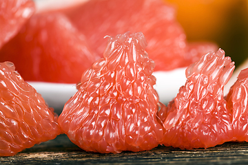 Image showing red grapefruit