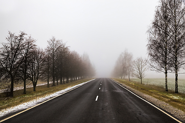 Image showing winter road