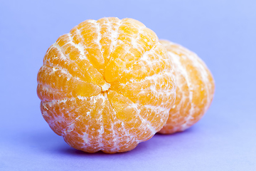 Image showing peeled delicious orange