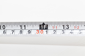 Image showing long ruler