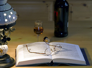 Image showing Reading A Book