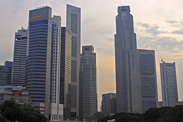 Image showing Singapore Skyscraper