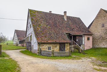 Image showing old farmhouse at autumn time