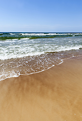 Image showing sea sand beach