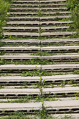 Image showing homemade stairs