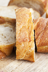 Image showing pieces of bread