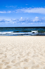 Image showing empty seashore