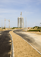 Image showing site of construction