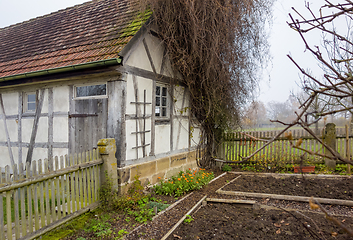 Image showing old farmhouse at autumn time