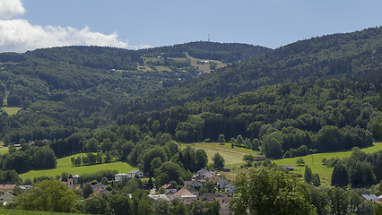 Image showing Idyllic Bavarian Forest scenery