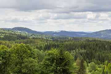 Image showing Idyllic Bavarian Forest scenery