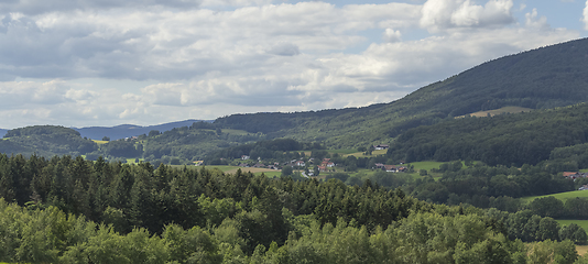 Image showing Idyllic Bavarian Forest scenery