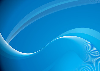 Image showing blue smooth