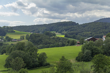 Image showing Idyllic Bavarian Forest scenery