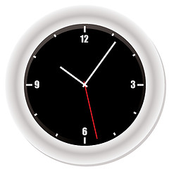 Image showing modern bevel clock