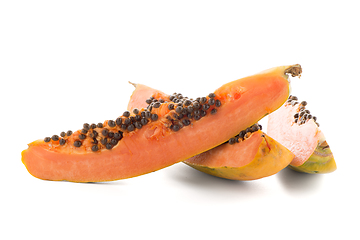 Image showing Fresh and tasty papaya