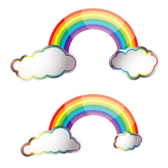Image showing rainbow reflect