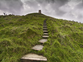 Image showing Glastonbury Tor