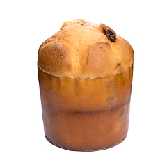 Image showing Panettone Christmas dessert\r